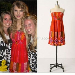 Anthropologie Valencia Dress